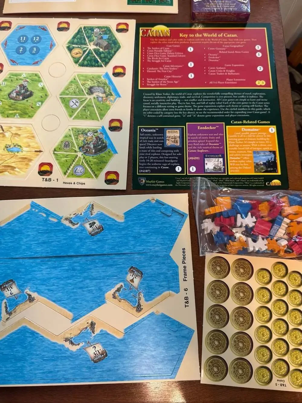 Catan Traders & Barbarians Game Expansion 2008 Edition 3067 Mayfair Games